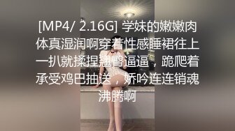 [MP4/ 2.16G] 学妹的嫩嫩肉体真湿润啊穿着性感睡裙往上一扒就揉捏翘臀逼逼，跪爬着承受鸡巴抽送，娇吟连连销魂沸腾啊