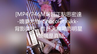 [MP4/746MB]超正點思密達-嬌妻尤物-Chocoletmikk- 背影美味、性感火辣電影明星，嬌喘是真騷