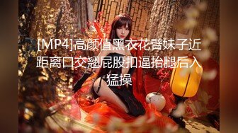 [MP4]高颜值黑衣花臂妹子近距离口交翘屁股扣逼抬腿后入猛操