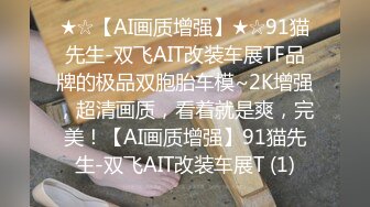 ★☆【AI画质增强】★☆91猫先生-双飞AIT改装车展TF品牌的极品双胞胎车模~2K增强，超清画质，看着就是爽，完美！【AI画质增强】91猫先生-双飞AIT改装车展T (1)